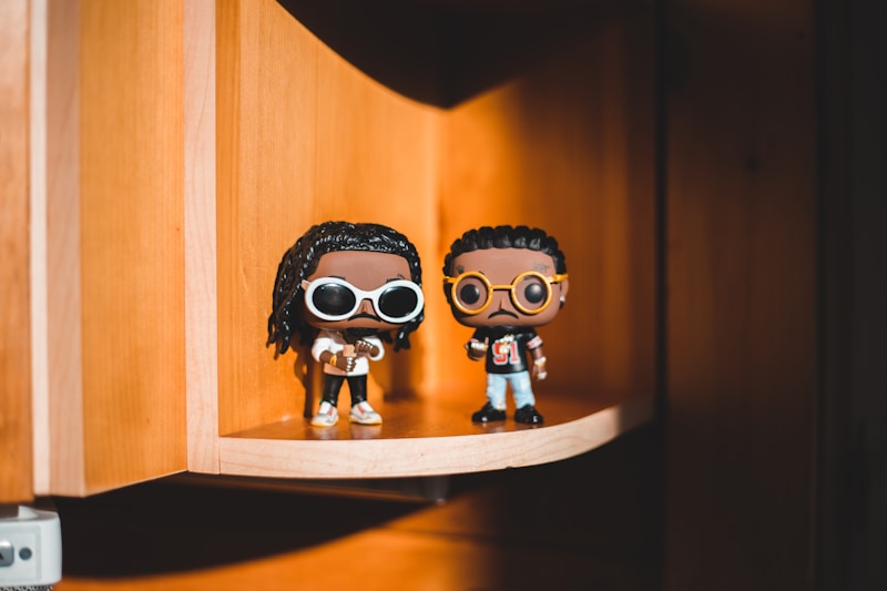 Stylish robot figure