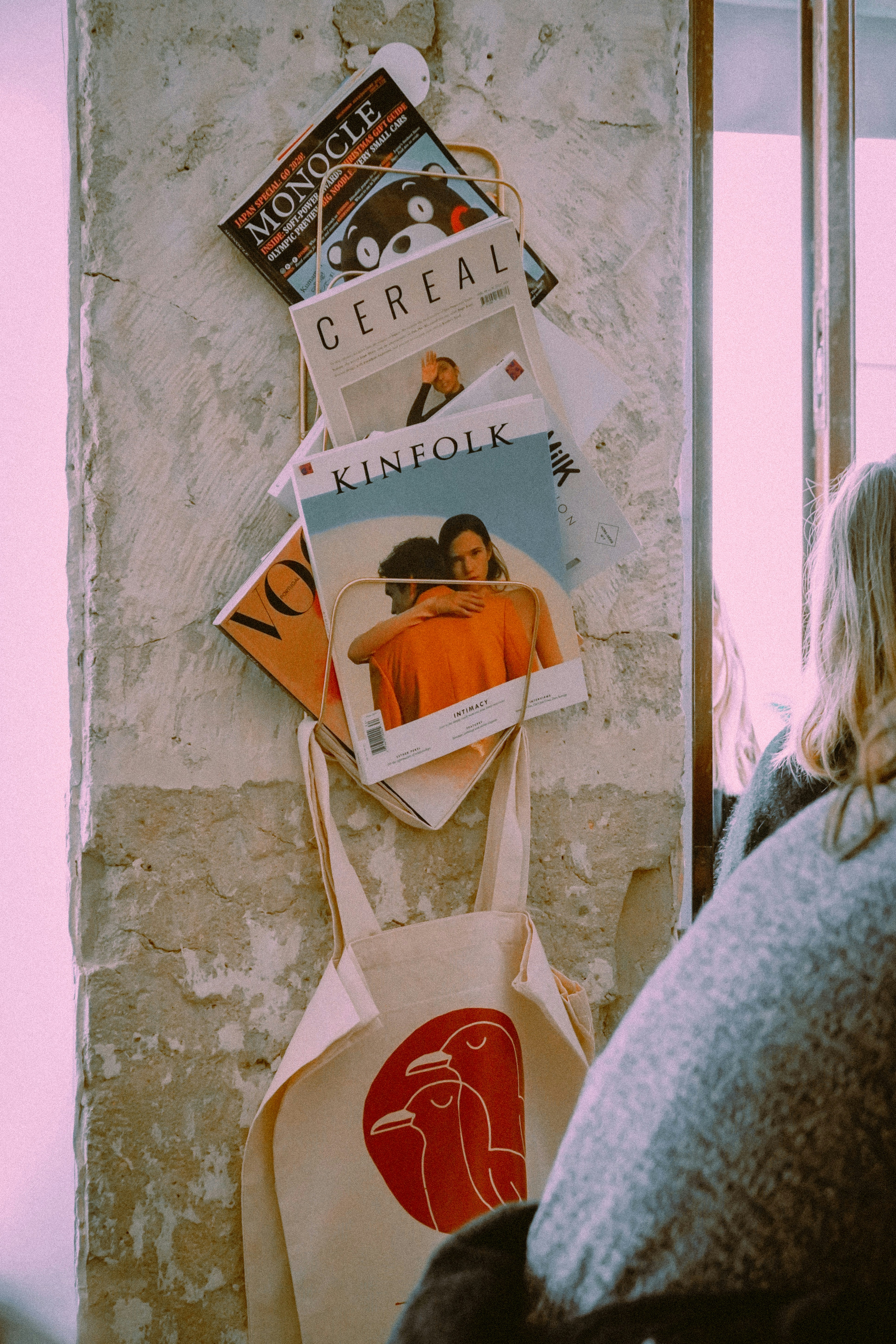 woman in white tank top and gray pants