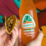 Taquito facing off against a towering ice agent with tacos glowing in the background.