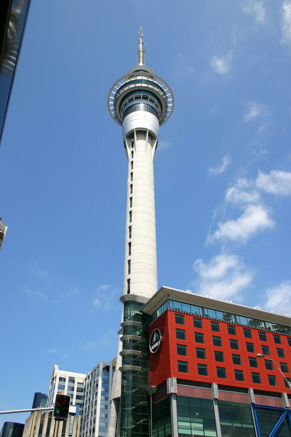 white and green tower under blue sky during daytime