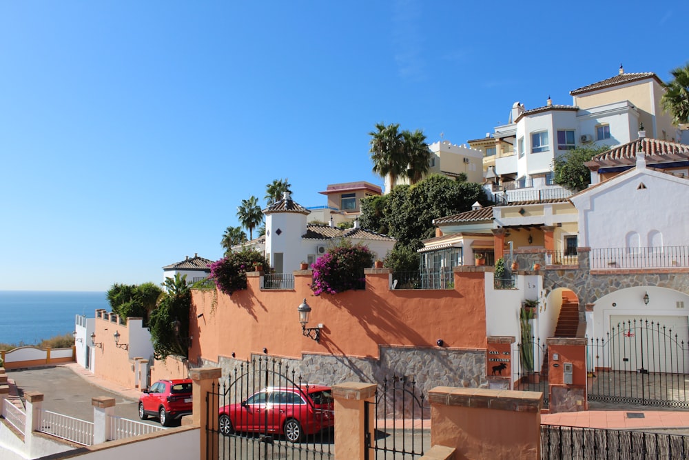 white and brown concrete buildings under blue sky during daytime