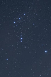 A detailed celestial chart showing planetary positions against a starry night sky.