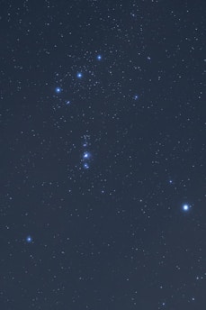 A celestial view of the Virgo constellation in the night sky.