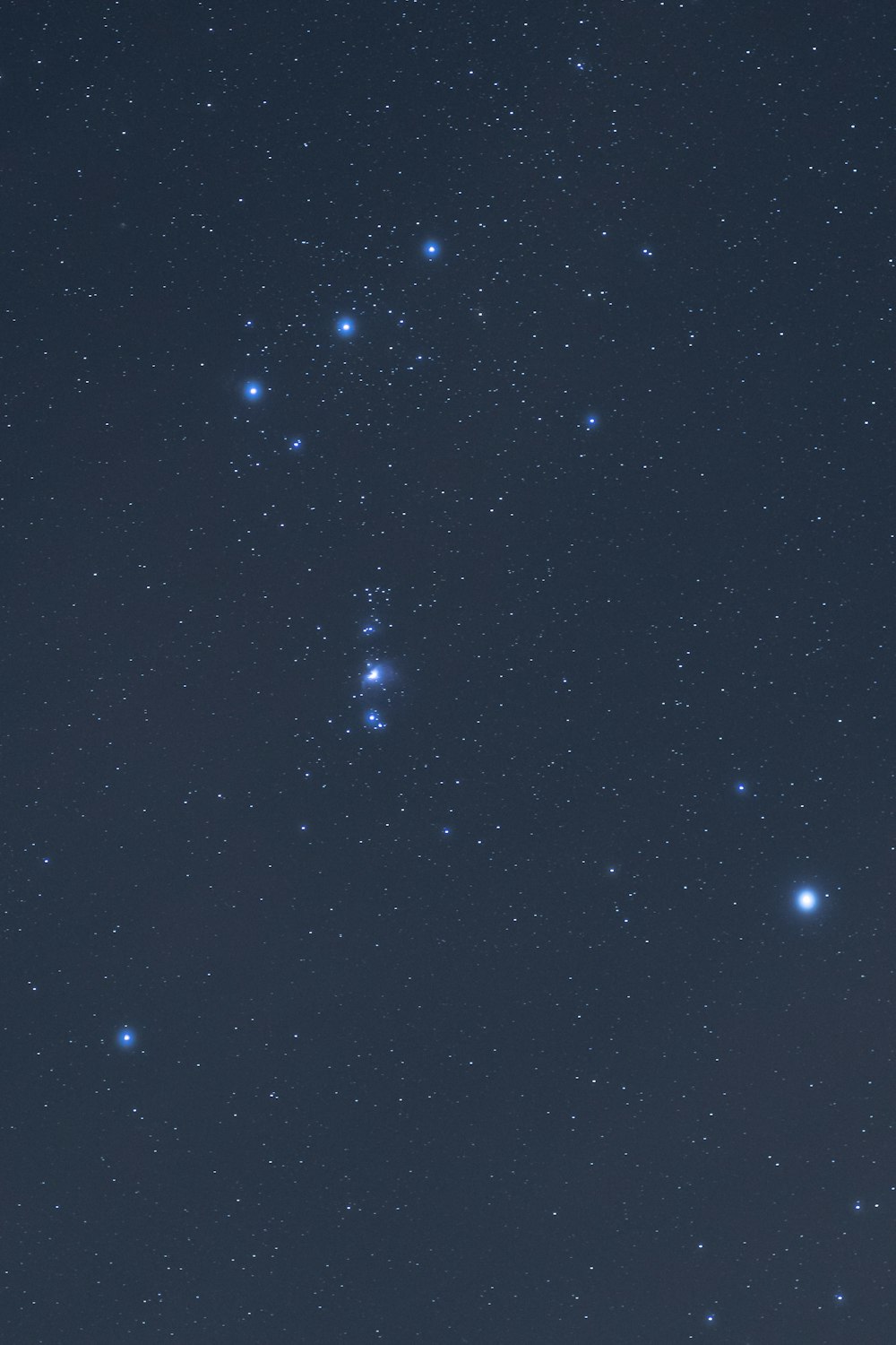 étoiles dans le ciel pendant la nuit