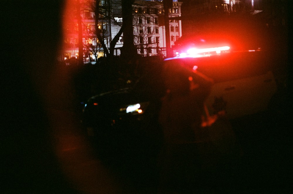 cars on road during night time