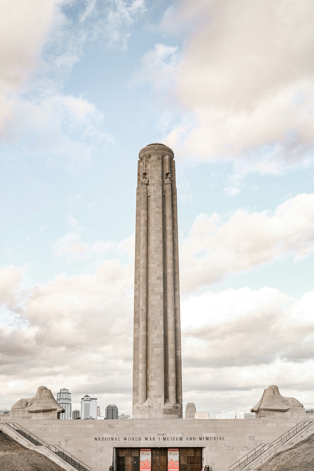 gray concrete pillar under blue sky during daytime