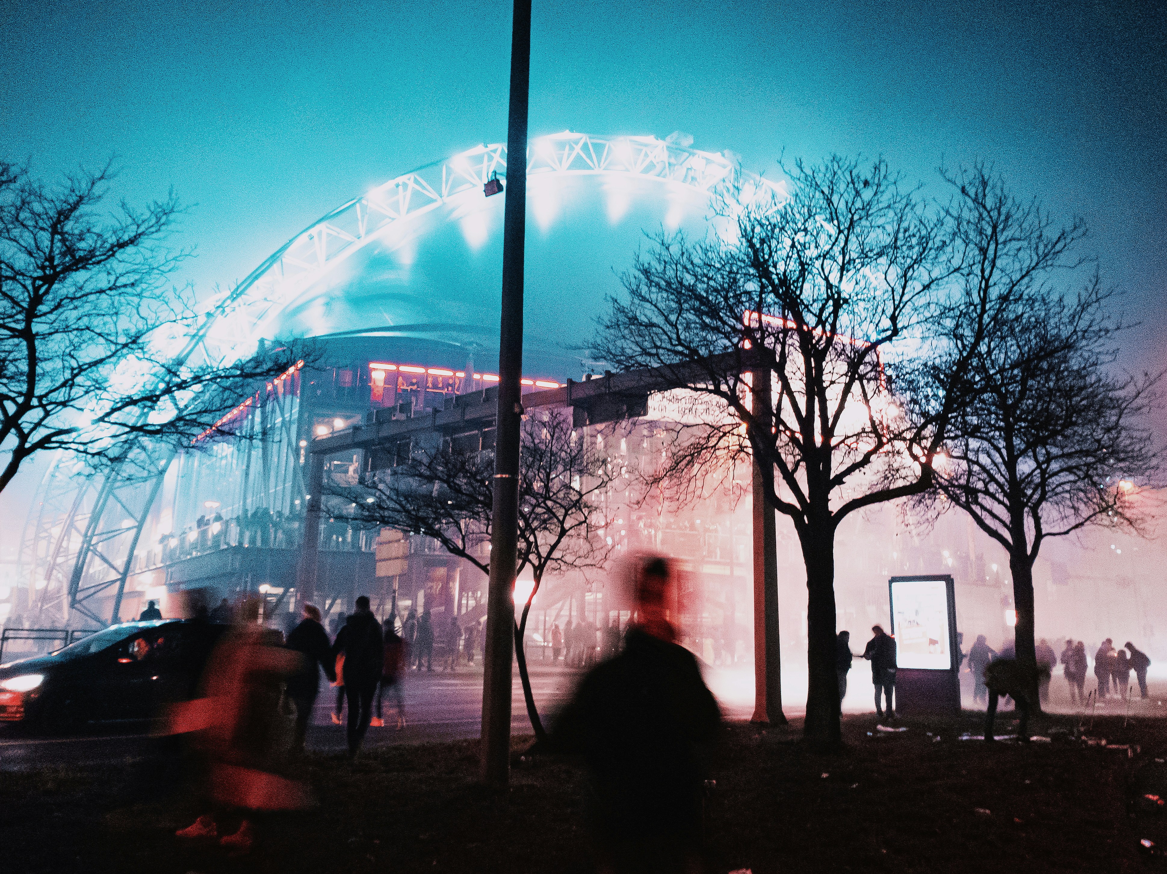 people walking on park during daytime