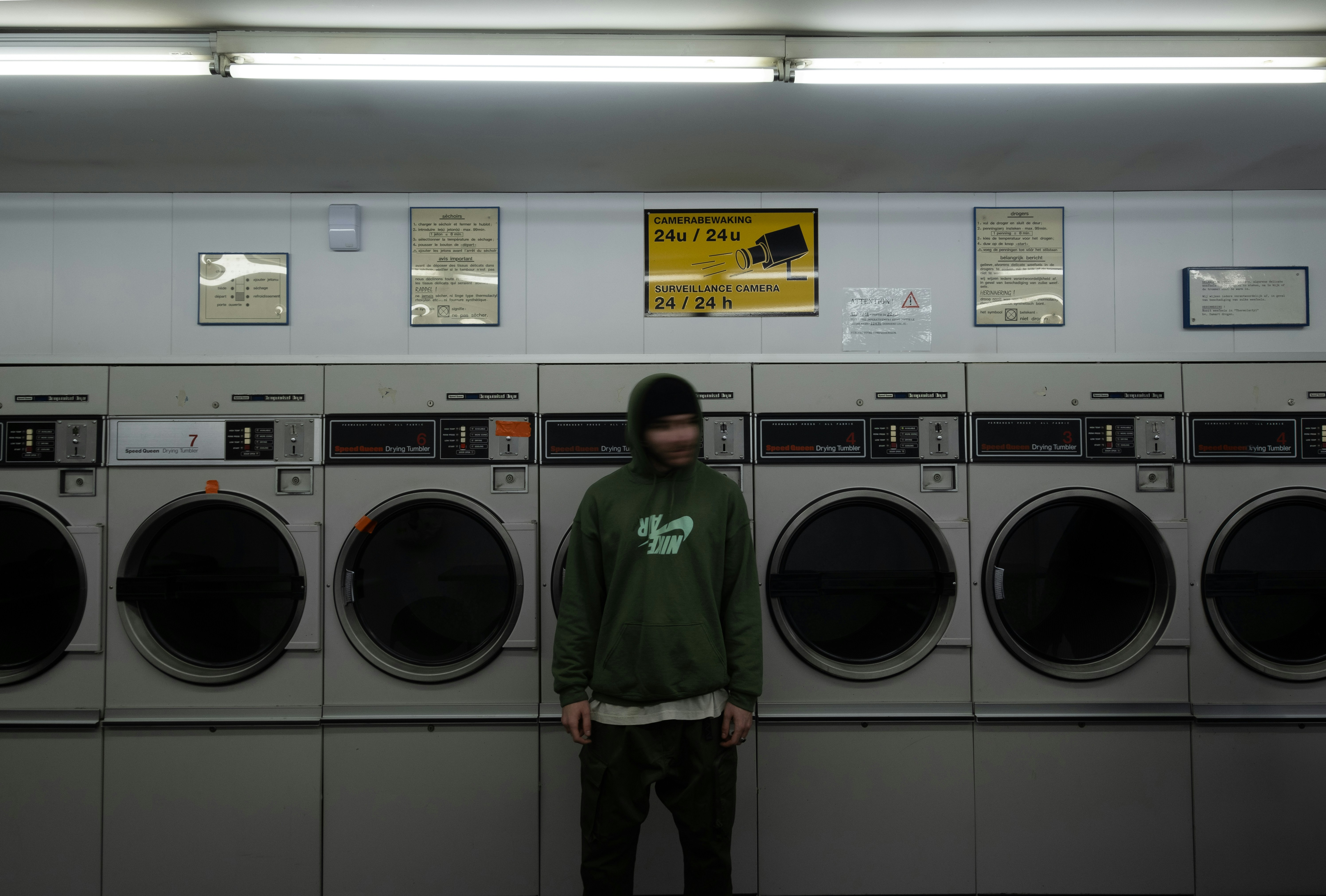 gray front load washing machines