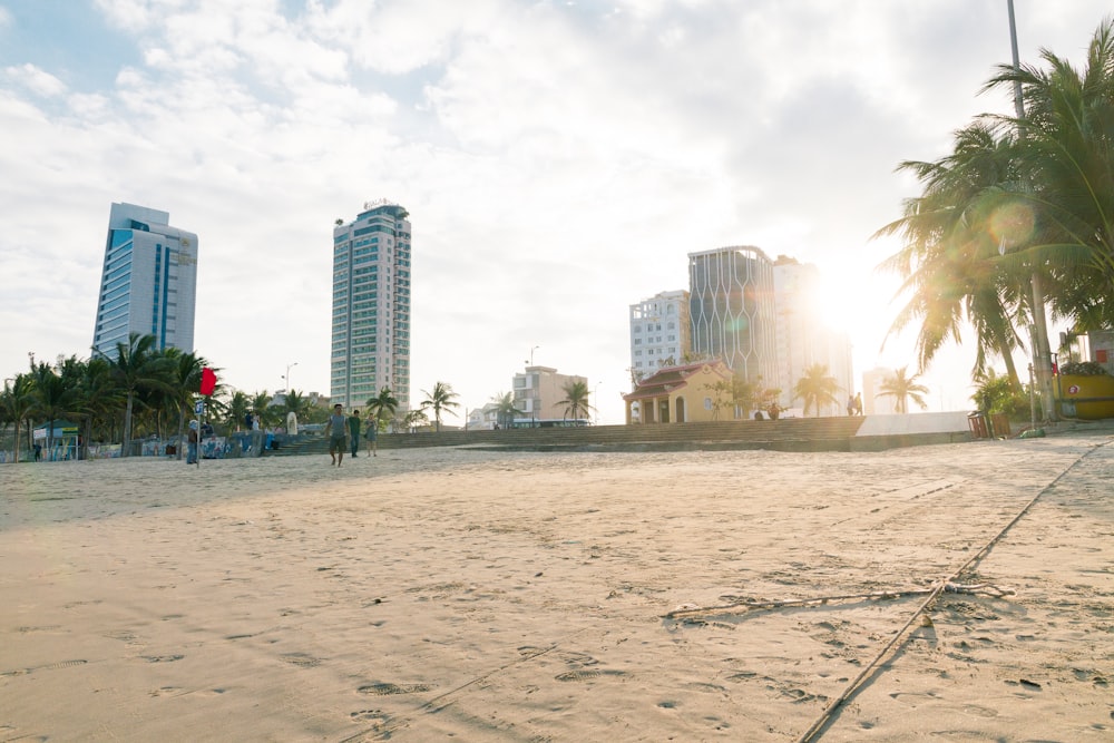 people on beach during daytime