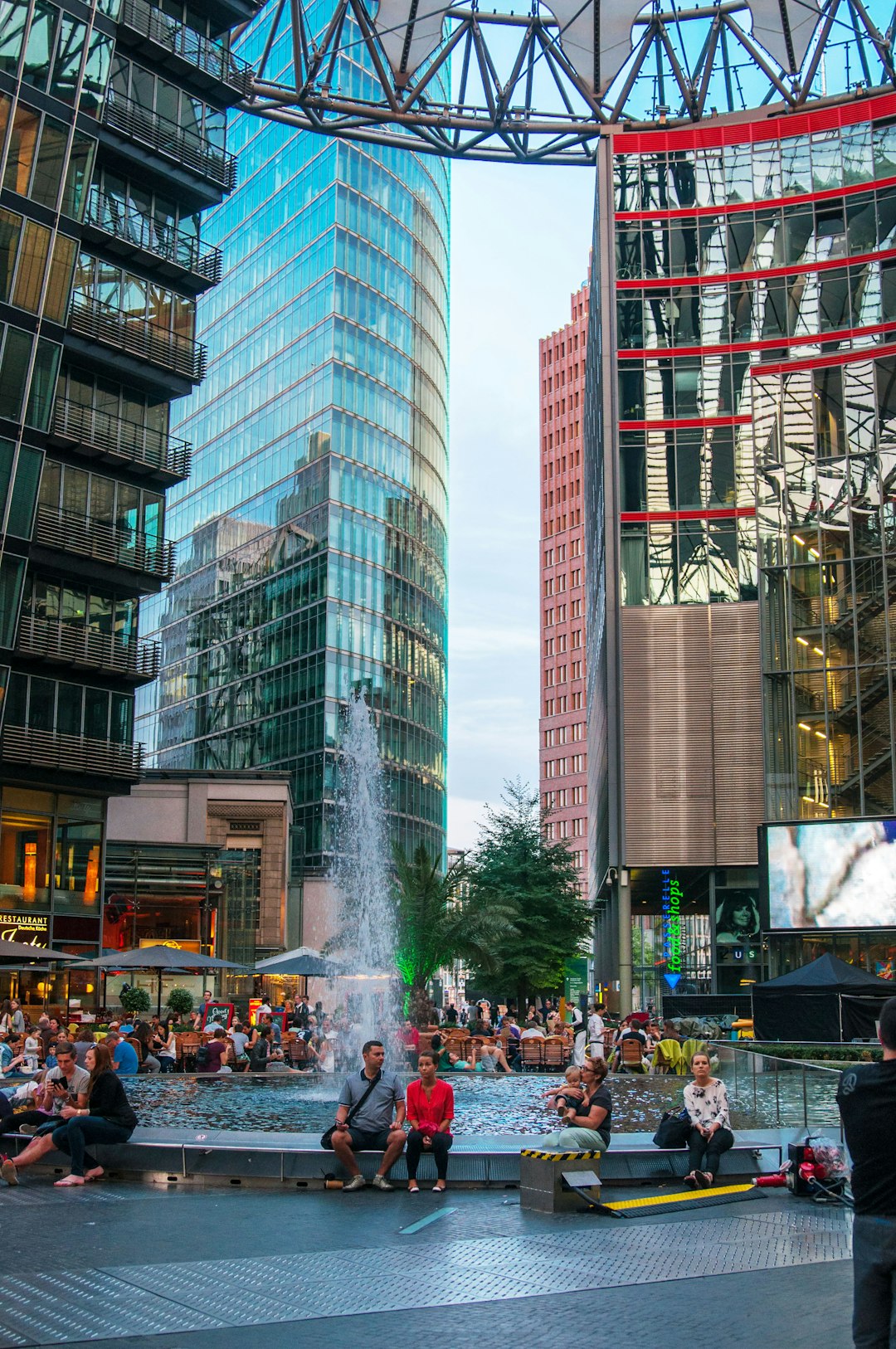 Landmark photo spot Sony Center Brandenburg Gate