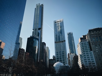 high rise buildings during daytime