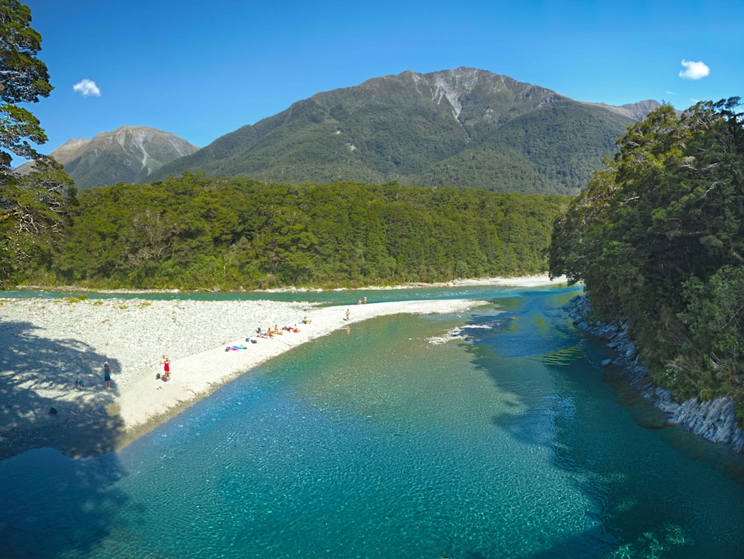 travelers stories about Reservoir in Blue Pools Track Haast Pass-Makarora Road, New Zealand