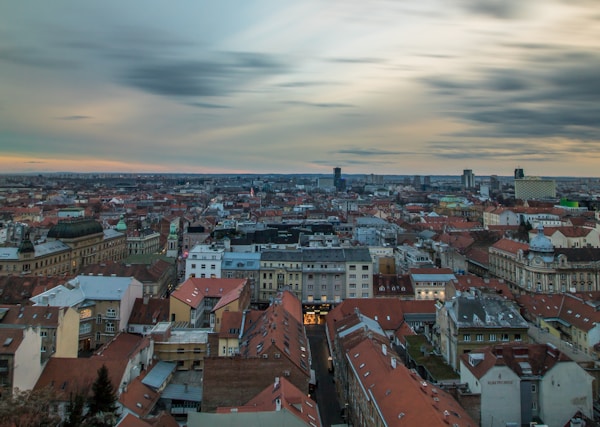 aerial view of city buildings during daytime