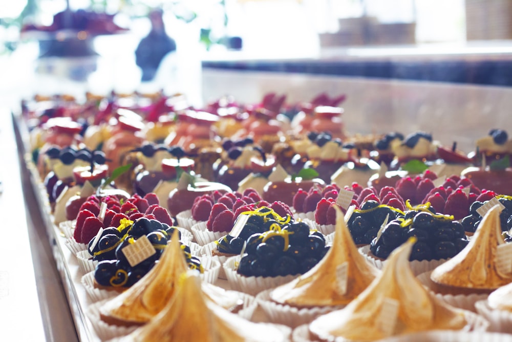 yellow red and green floral party favors