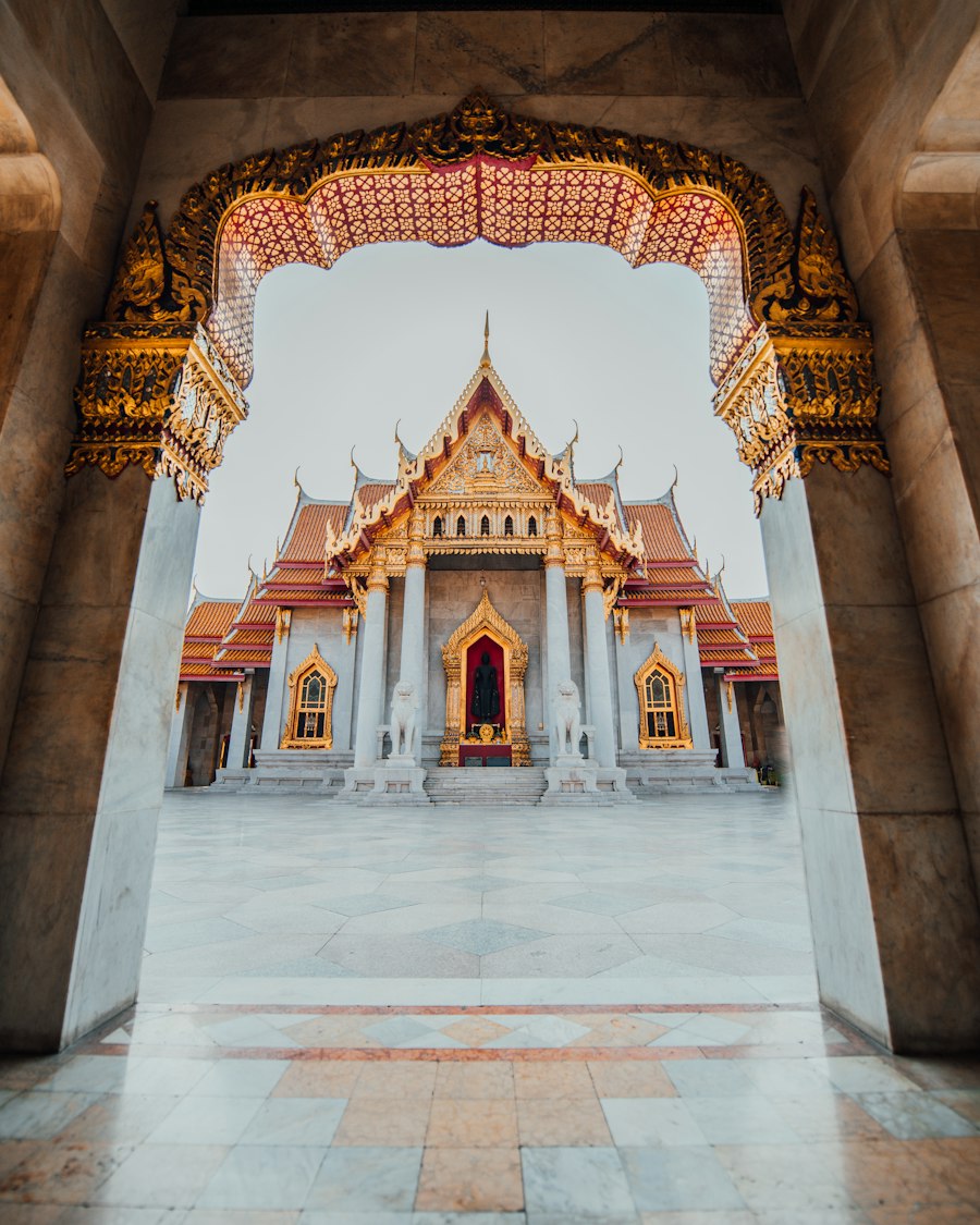 Wat Benchamabophit marble temple, Bangkok
