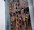 A beautifully crafted wooden door with intricate carvings in a modern home setting.