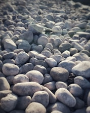 gray and black stones during daytime