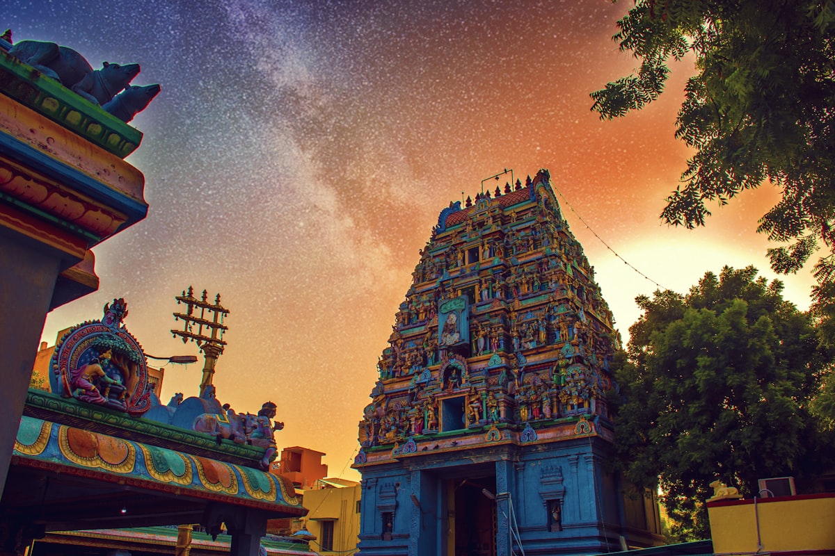 Kapaleeshwarar Temple gopuram in Chennai
