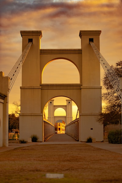 Waco Bridge - From Indian Spring Park, United States