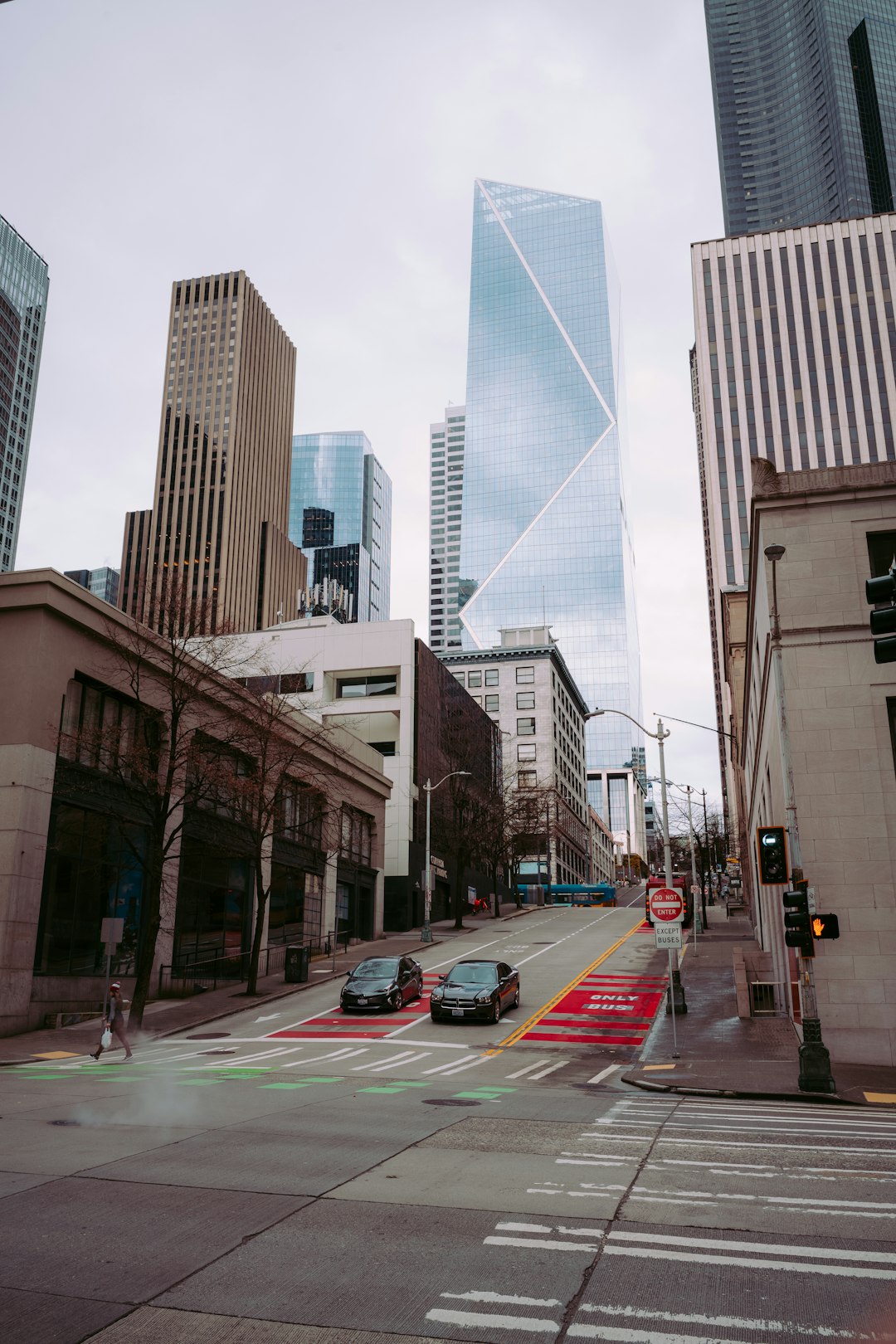 cars on road near buildings during daytime