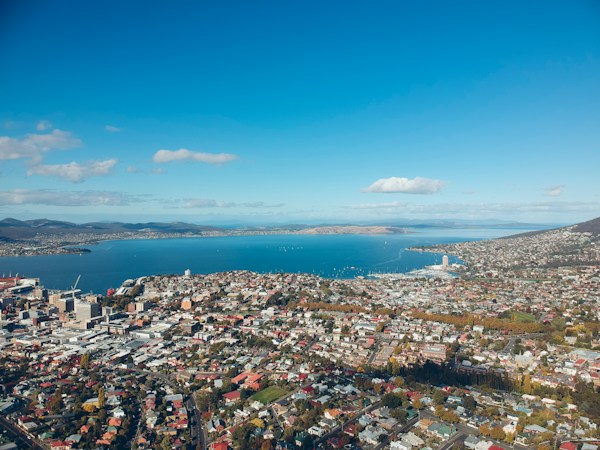 Hobart, Australia — stroller score 65/100