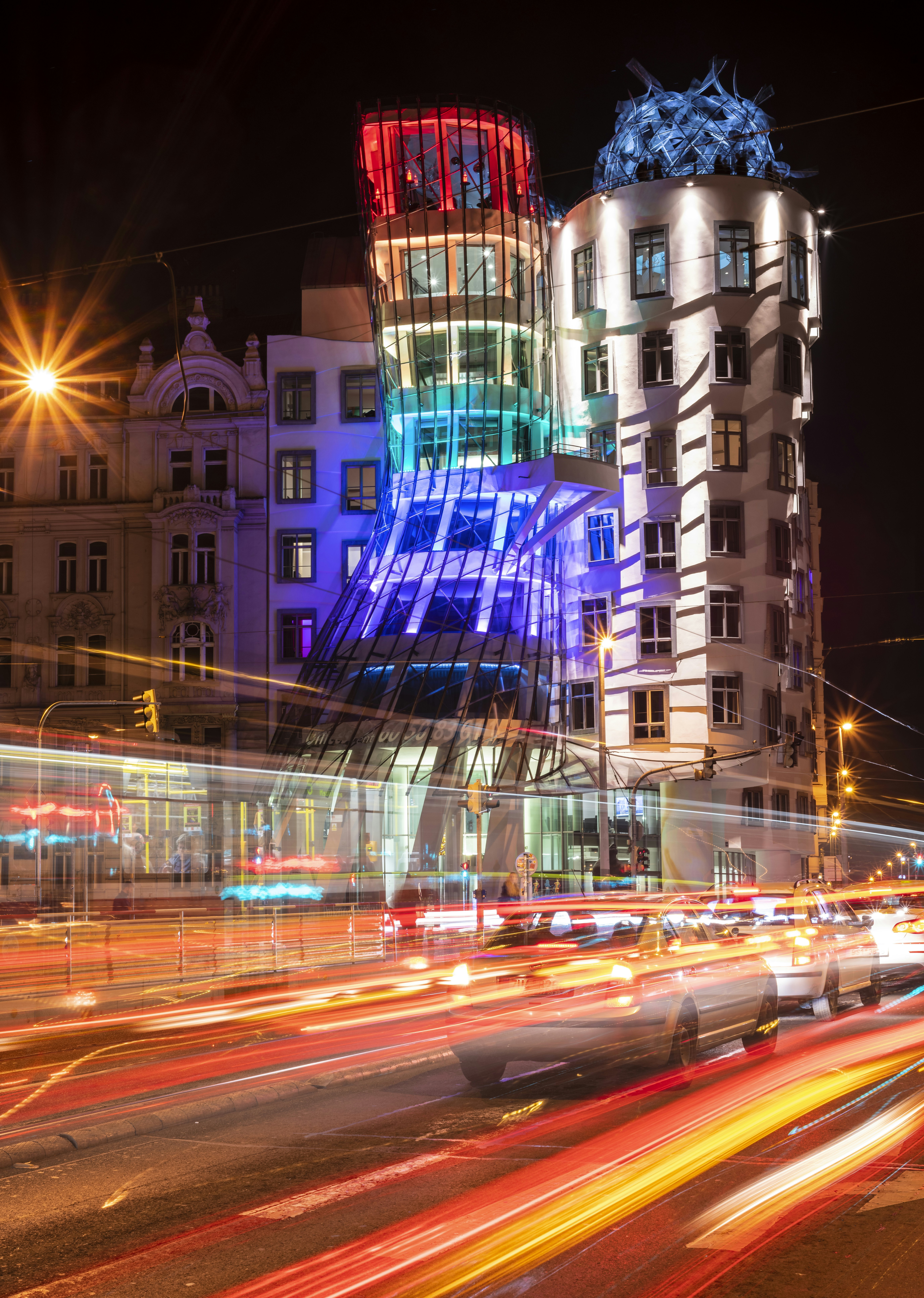 time lapse photography of cars on road during night time