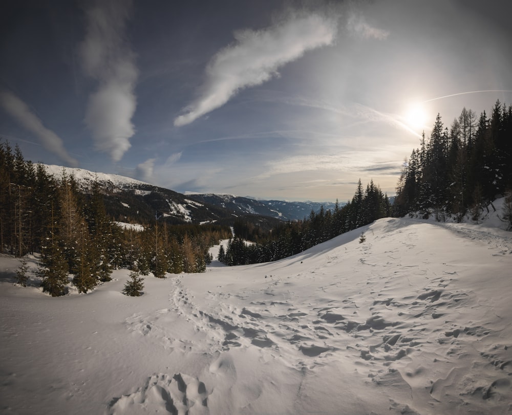 snow covered mountain under blue sky during daytime