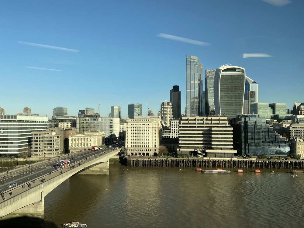 city skyline under blue sky during daytime