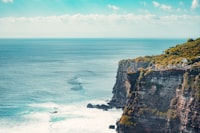 Limestone cliffs along Bali's Bukit Peninsula