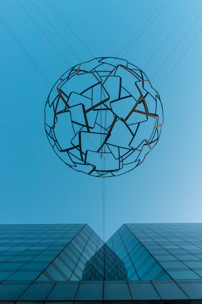 black metal basketball hoop under blue sky