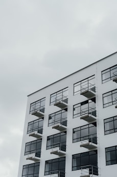 Saubere Fenster eines Gebäudes in Falkensee