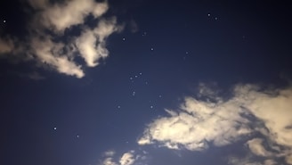 A detailed astrological chart with constellations and zodiac signs glowing softly against a dark sky background.