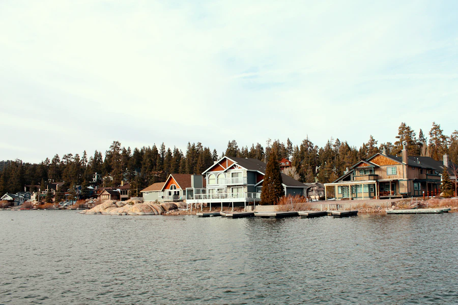 Custom lakefront home built by Pacific Lifestyle Homes in Big Bear Lake, CA
