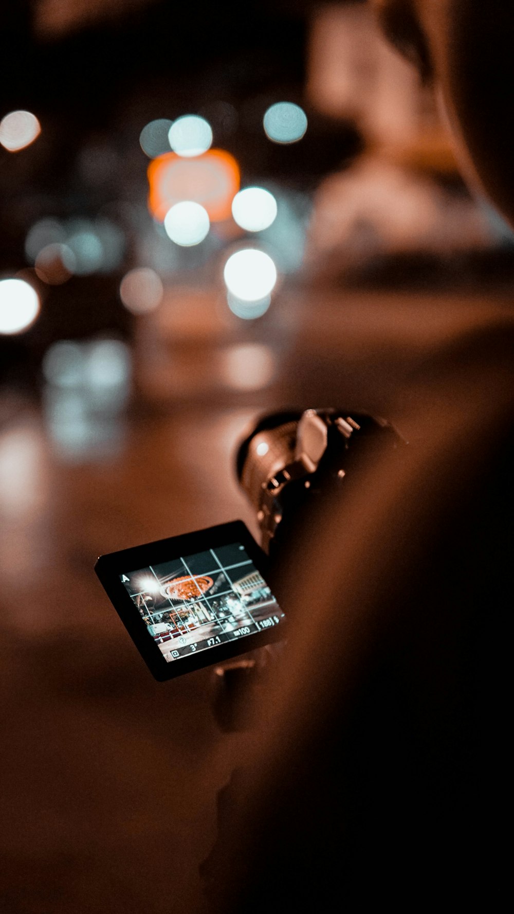 person holding black android smartphone