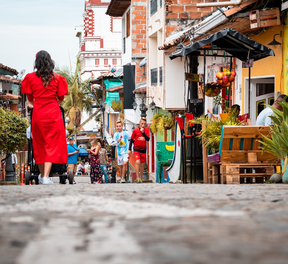 people walking on street during daytime