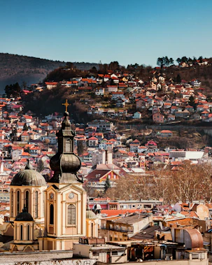 aerial view of city during daytime
