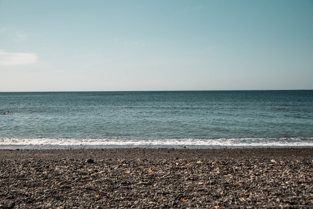 sea waves crashing on shore during daytime