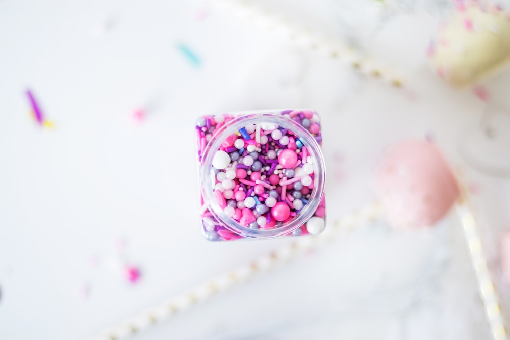 pink and silver beaded necklace