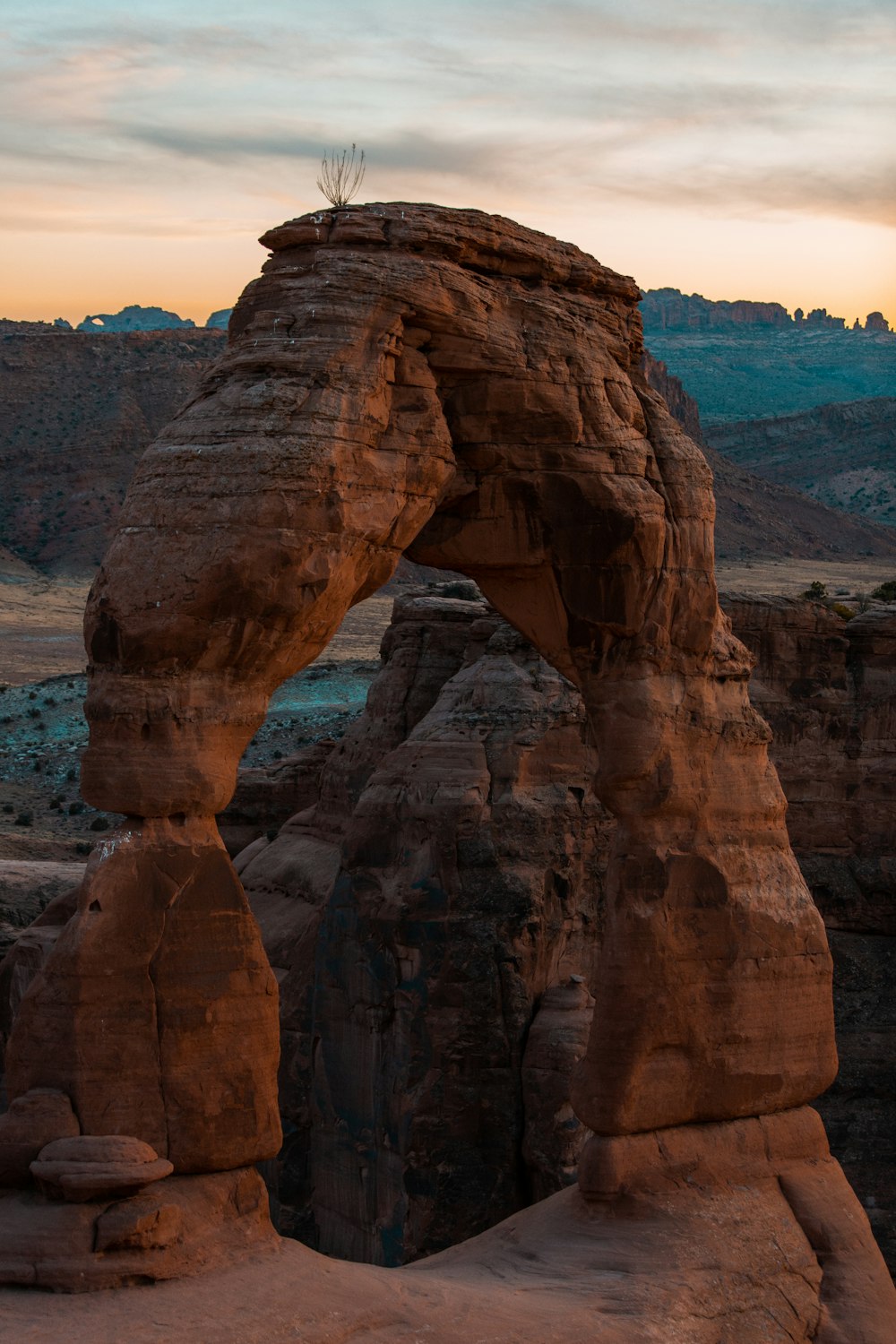 brown rock formation during daytime