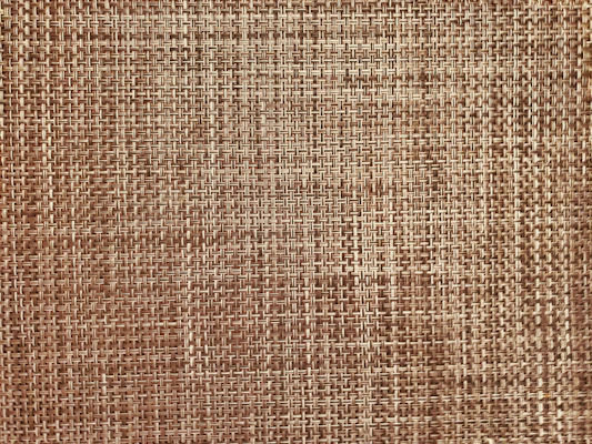 brown and beige striped textile
