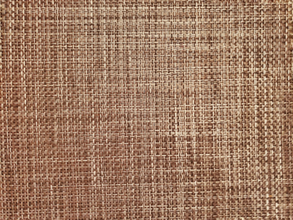 brown and beige striped textile