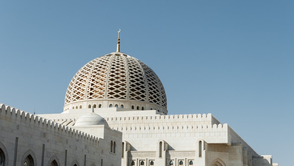 white dome building under blue sky during daytime