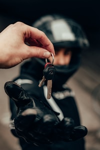 Motorcycle keys copied
