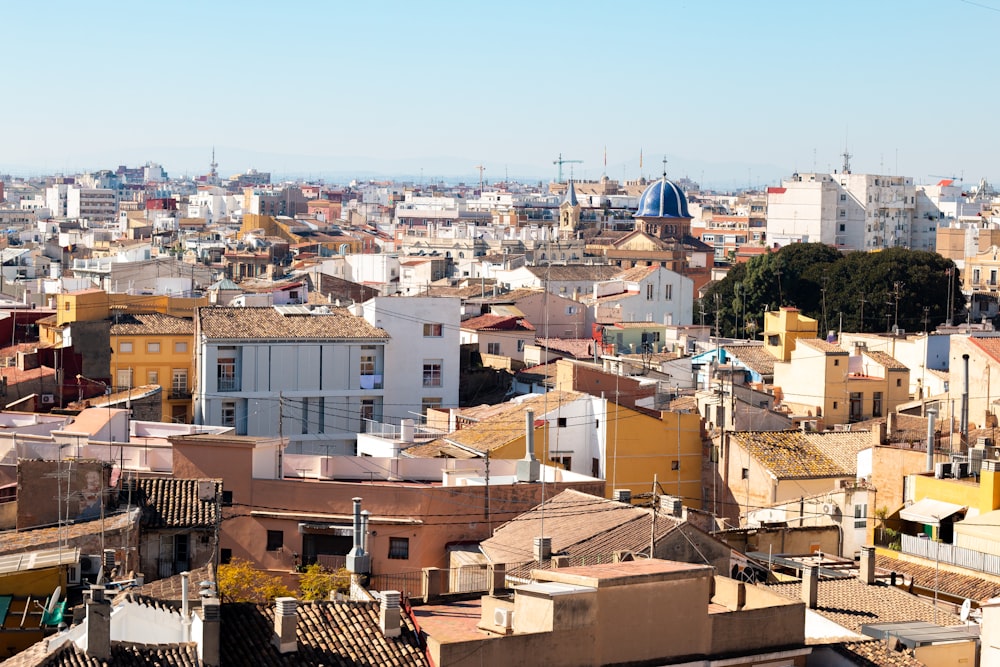 aerial view of city buildings during daytime