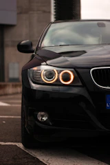 black bmw m 3 coupe
