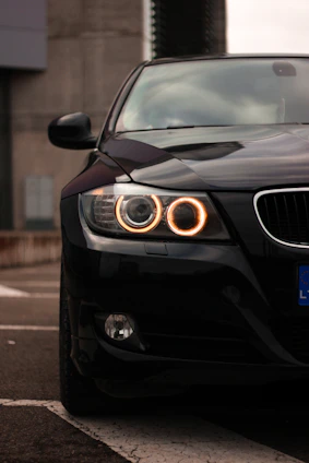 black bmw m 3 coupe