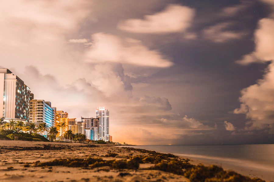 Florida storm clouds