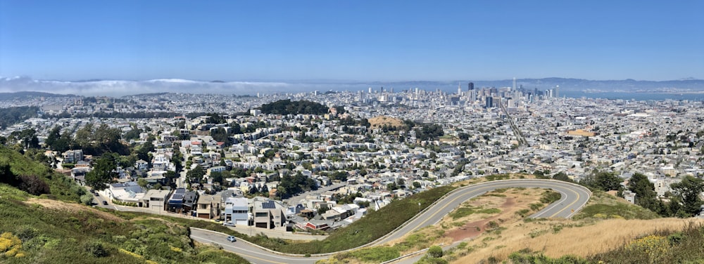 aerial view of city buildings during daytime