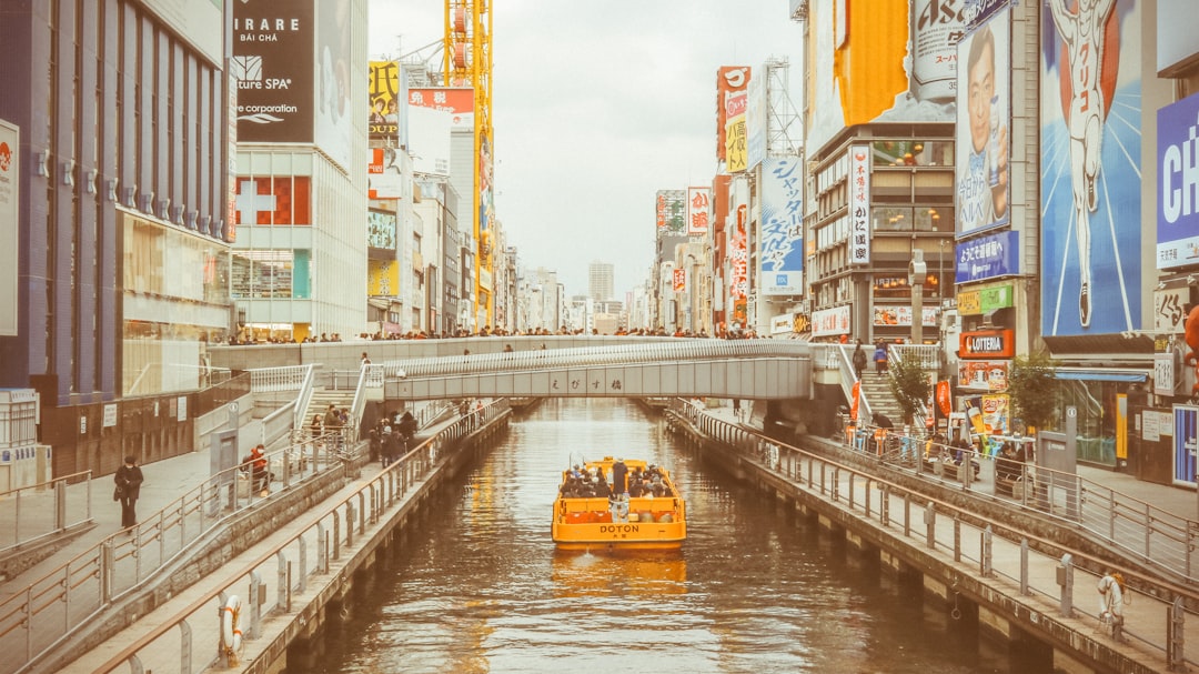 Waterway photo spot Dotombori-bashi Japan