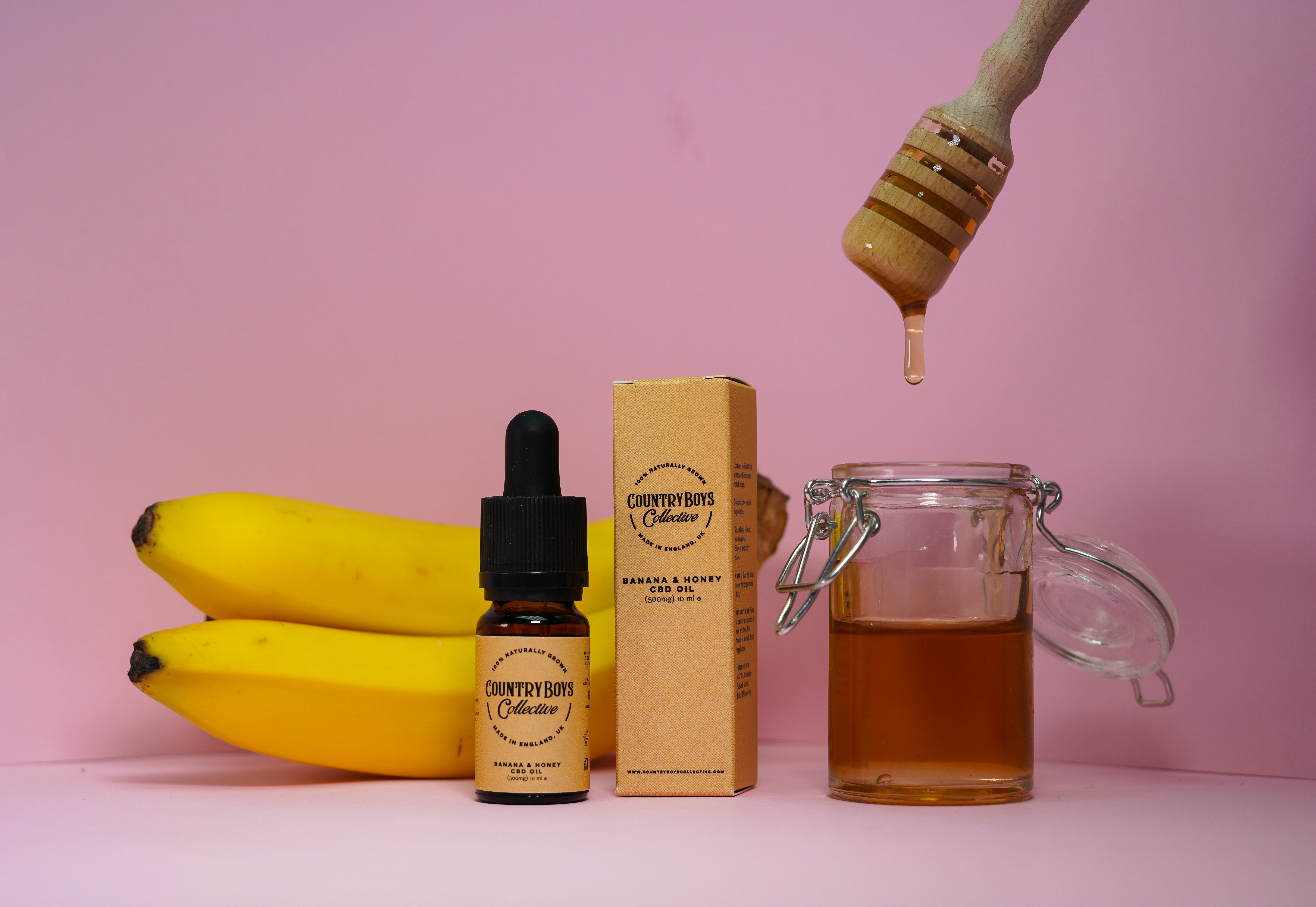 Banana and Honey CBD oil from Country Boys Collective